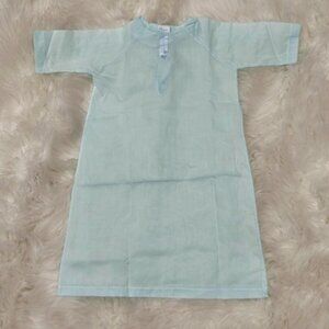 Vintage The Lullaby Set Baby Boys Long Daygown Gown Blue **See Measurements
